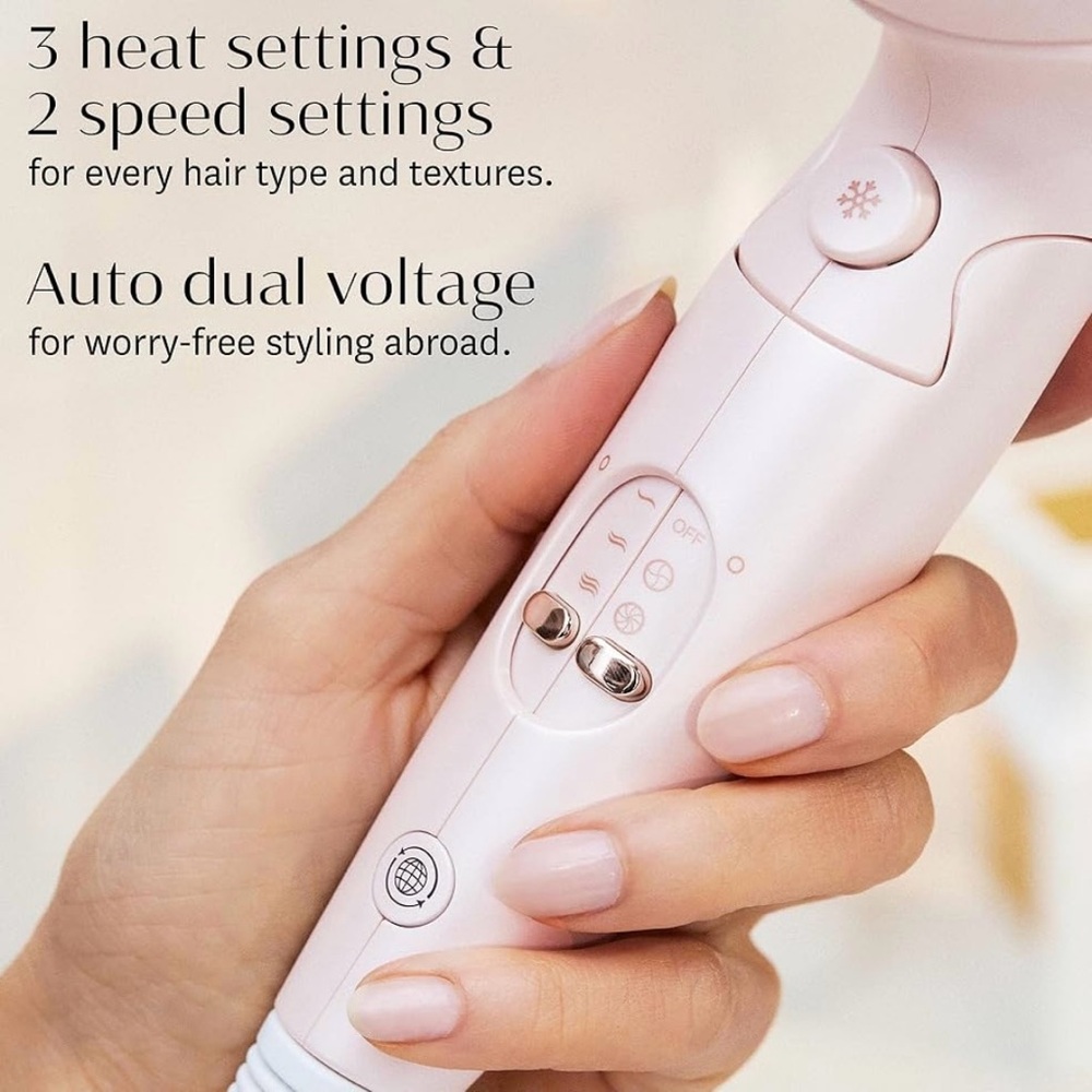 T3 Afar Lightweight Travel-Size Micro Hair Dryer - Picture 3 of 8